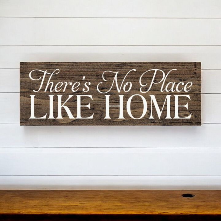 There's No Place Like Home Decorative Home Wall Accent