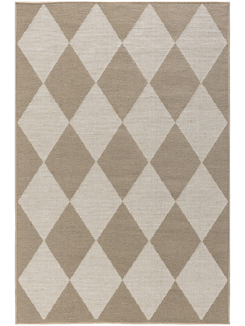 Washable Modern Jute MDJ01 Natural/Ivory 3'11" x 5'11" Rug