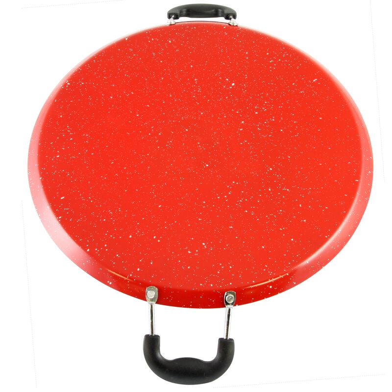 Oster Cocina Zadora Steel Comal Pan in Red