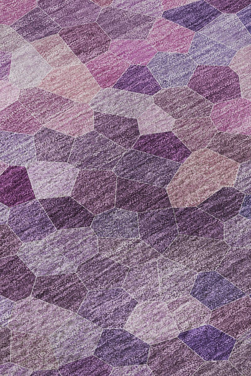 Kaleidoscope KL1 Plum 9' x 12' Rug image number 7