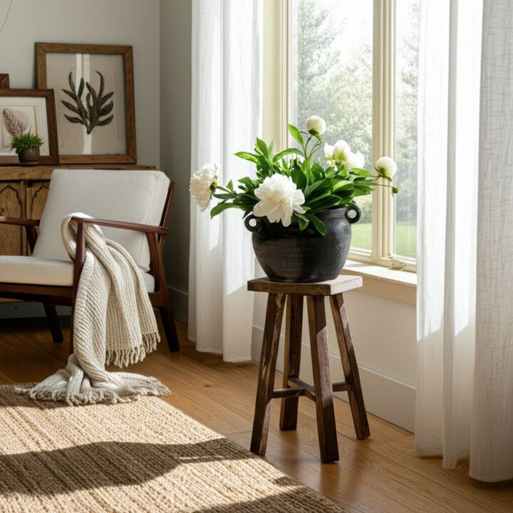 Textured Jug Deco Pot