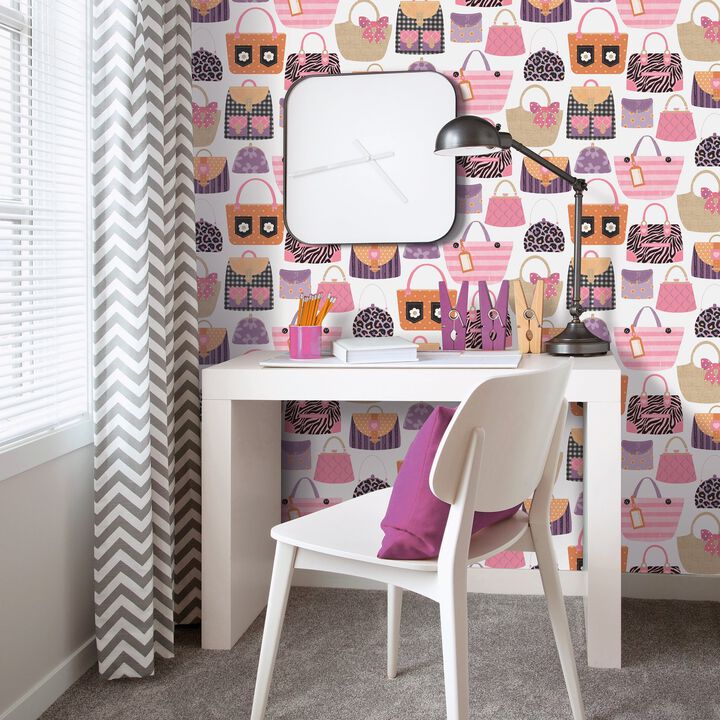 Kids and Teens Purses Pink Wallpaper G78581