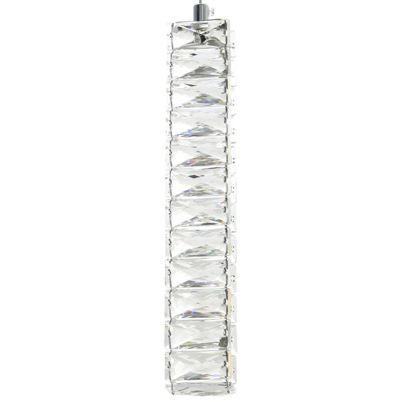 Celina LED Chandelier With Chrome Finish
