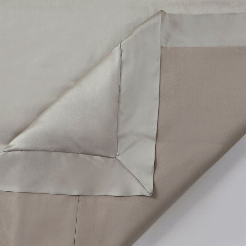 High Shine Champagne King Duvet Cover Set image number 2