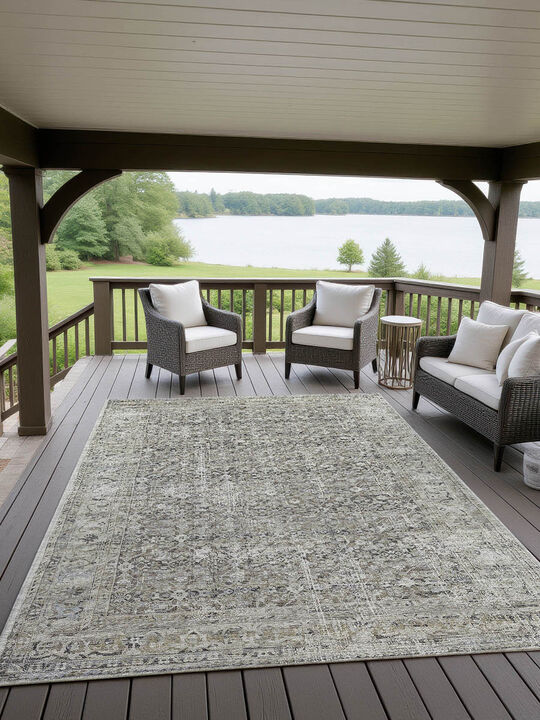 Jericho JC10 Mushroom 8' x 10' Rug