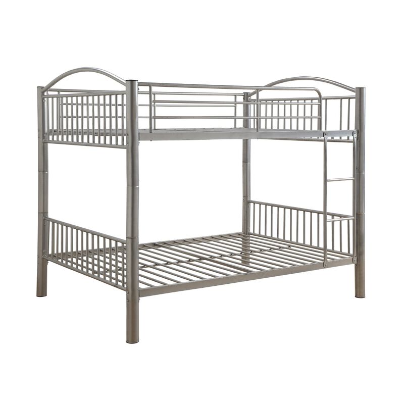 Cayelynn Bunk Bed (Full/Full) in Silver