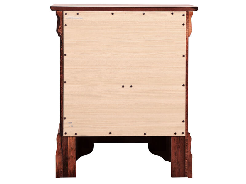 Louis Philippe 2-Drawer Nightstand (24 in. H X 21 in. W X 16 in. D) image number 4