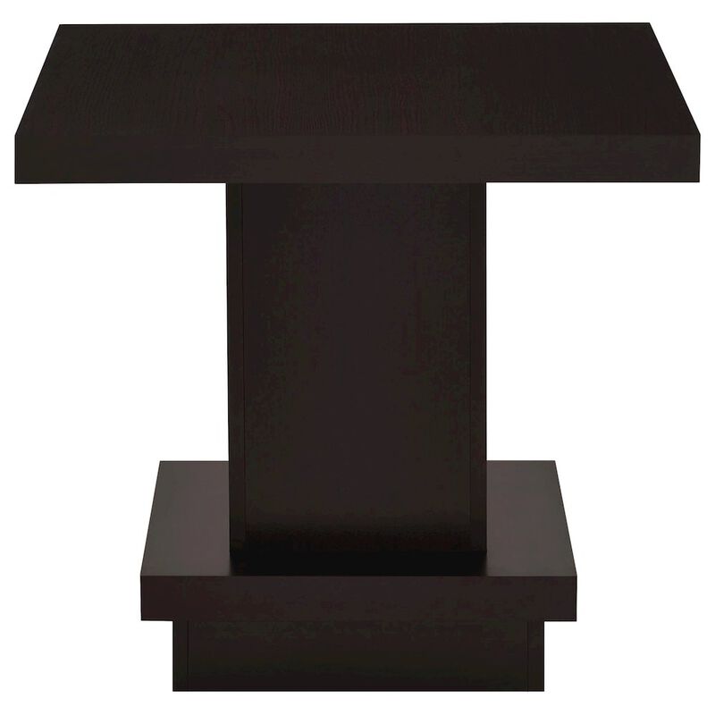 Coaster Reston 2-piece Square Coffee and End Table Set Cappuccino