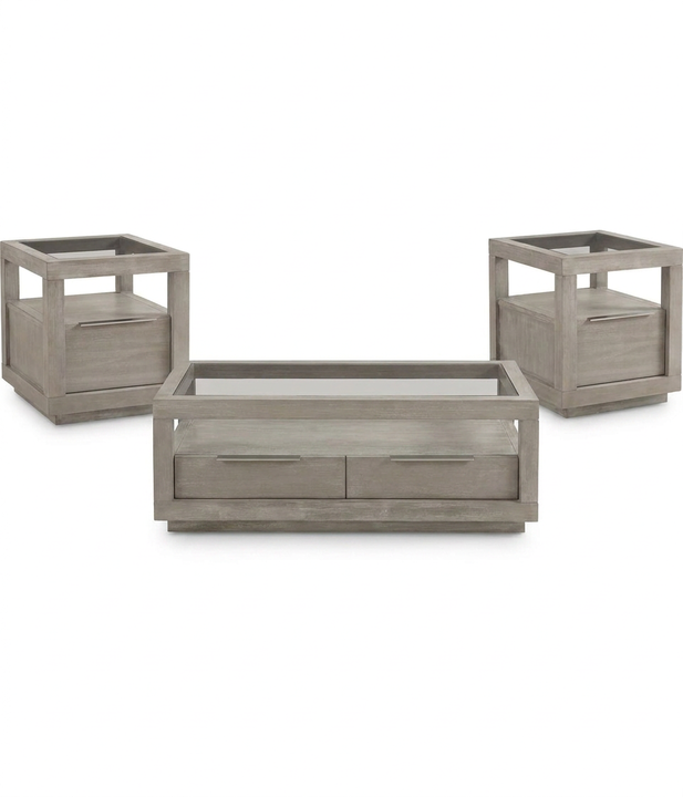 Oxford Mineral 3 Piece Table Set
