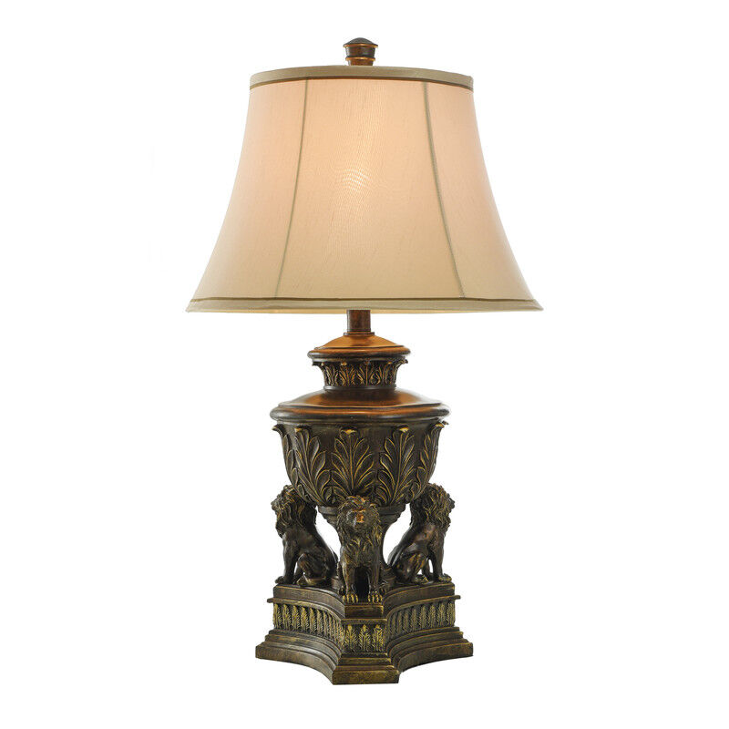 The Regal Lion Table Lamp