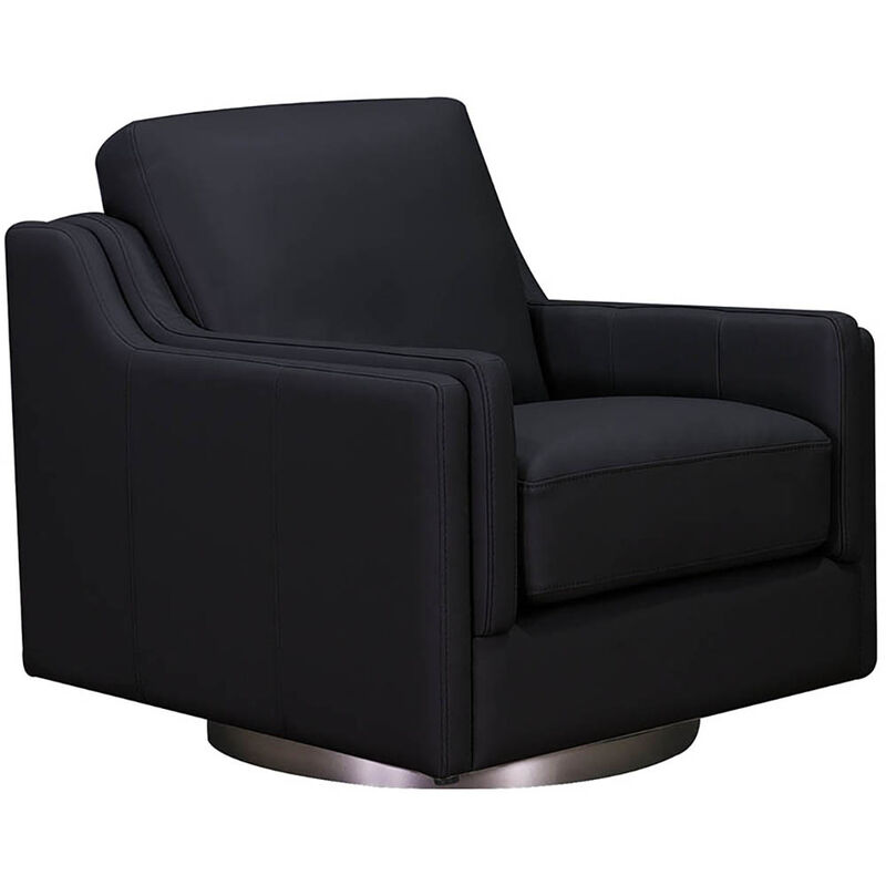 Bella Swivel Leather Chair
