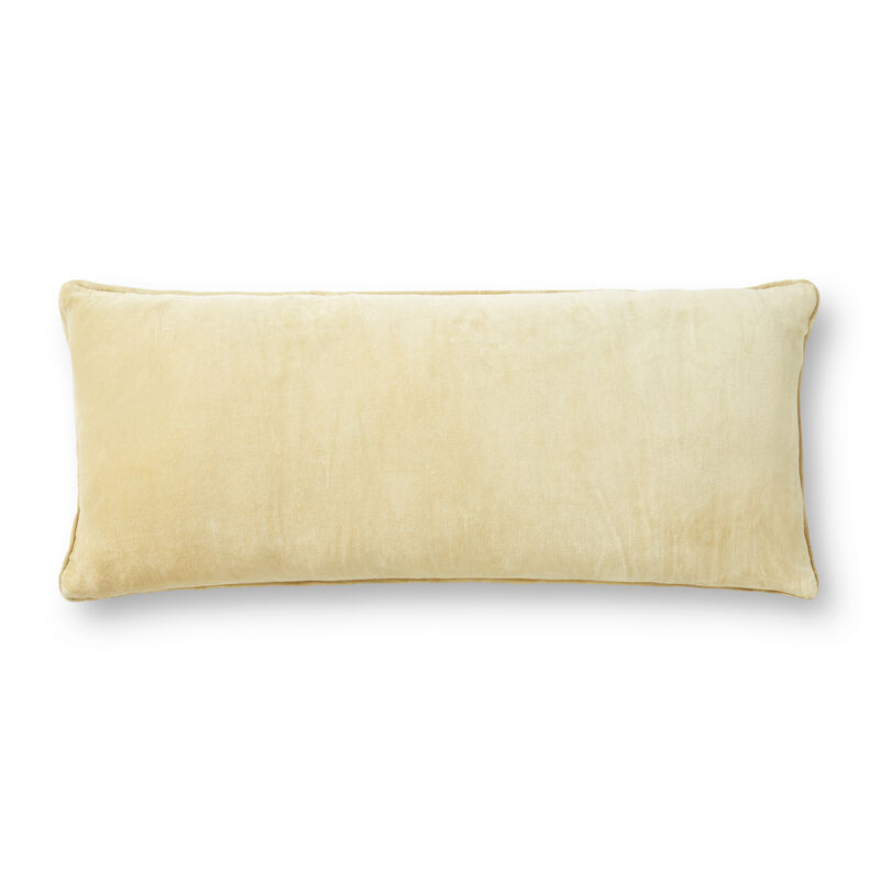PMH1153 Straw/Natural 13'' x 35'' Down Pillow by Magnolia Home by Joanna Gaines x Loloi