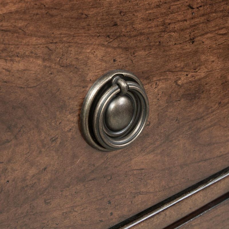 Liberty Furniture Rustic Traditions Dresser & Mirror in Rustic Cherry image number 4