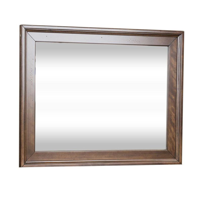Liberty Furniture Saddlebrook Mirror in Tobacco image number 0