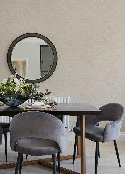Wegener Ivory Geometric Wallpaper (Set of 2)