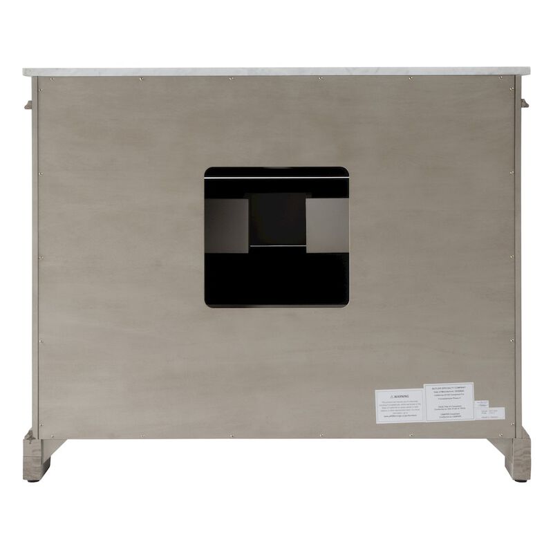 Butler Specialty Rachelle 42 in. W Single Bathroom Vanity Set, Gray