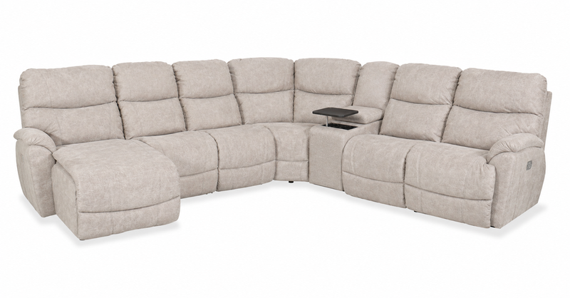 Trouper Stucco 6-Piece Power Sectional with Left Arm Facing Chaise image number 0