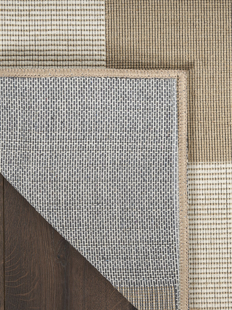 Washable Modern Jute MDJ02 Natural/Ivory 5'3" x 7'3" Rug