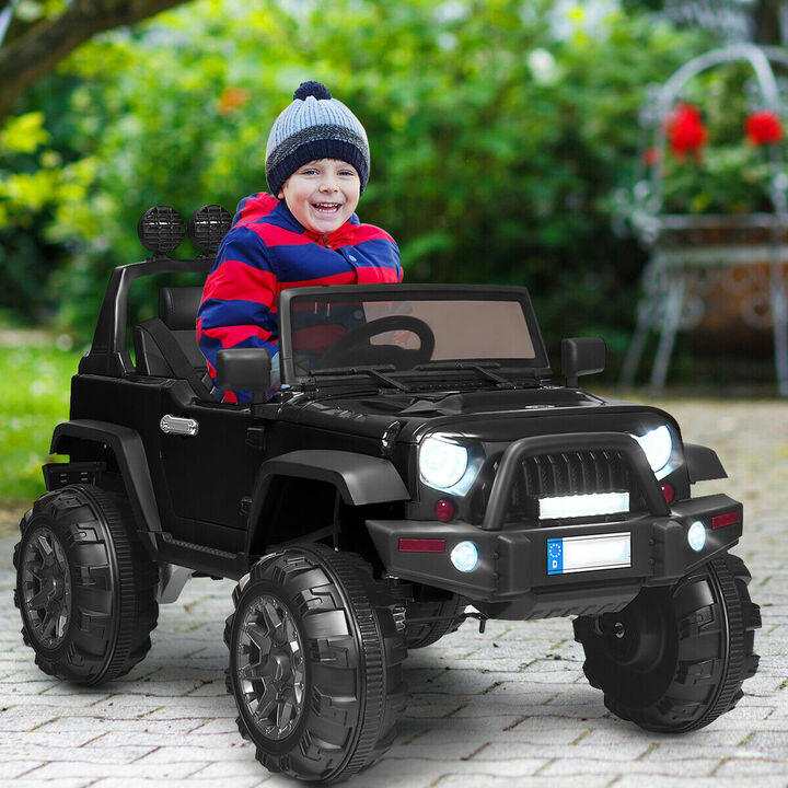 Kids 12V Ride On Car with Remote Control and Double Magnetic Doors