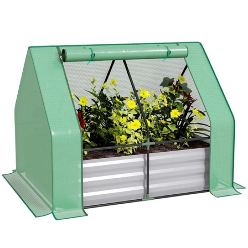 Portable Mini Greenhouse Weather-Resistant Plant Cover for Garden & Patio