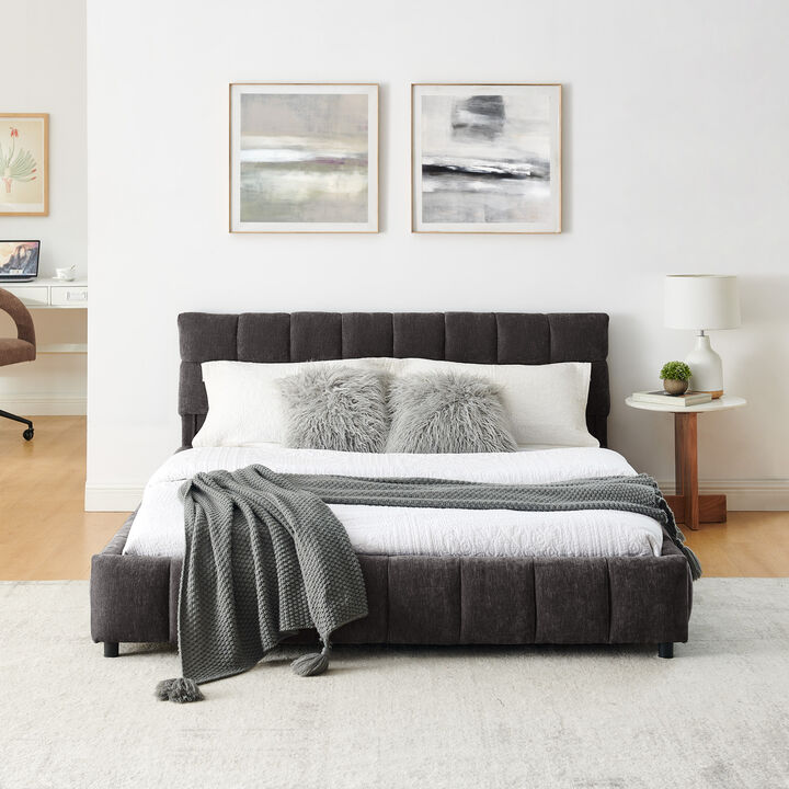 Wufgik Queen Size Upholstered Bed
