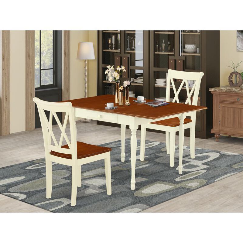 Dining Room Set Buttermilk & Cherry