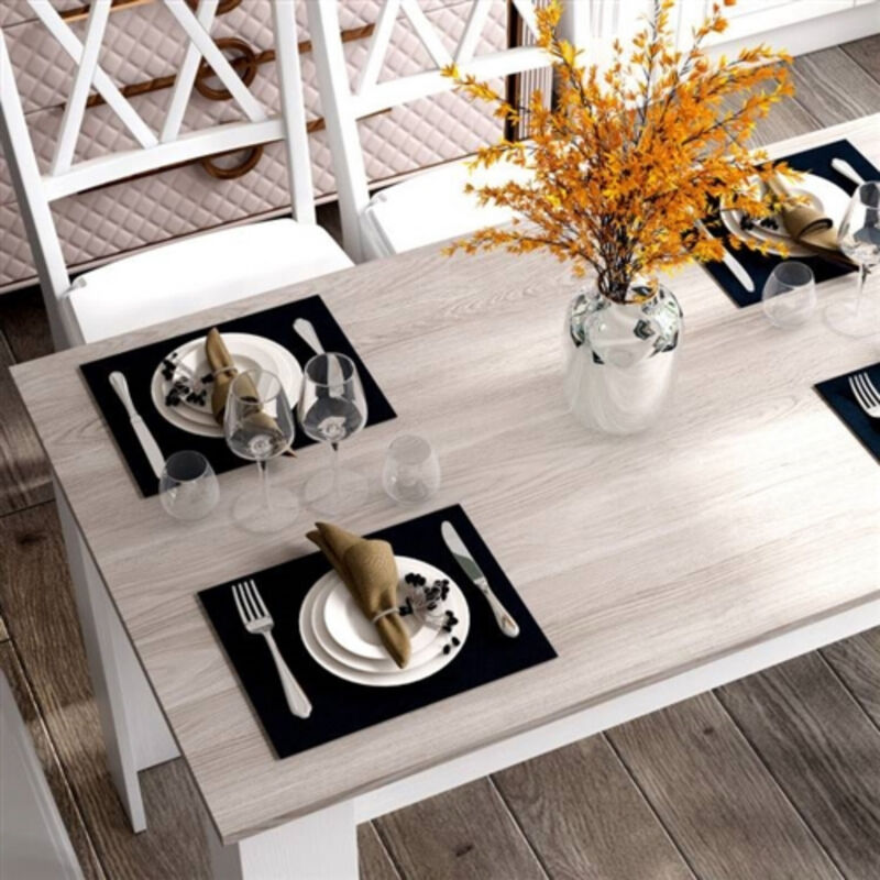 Modern Wooden Finish Table &ndash; Use as Kitchen Dining Table or Computer Desk