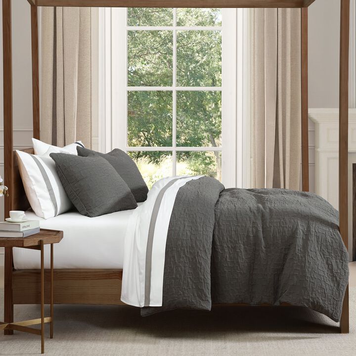 Porto Gray King Comforter Set