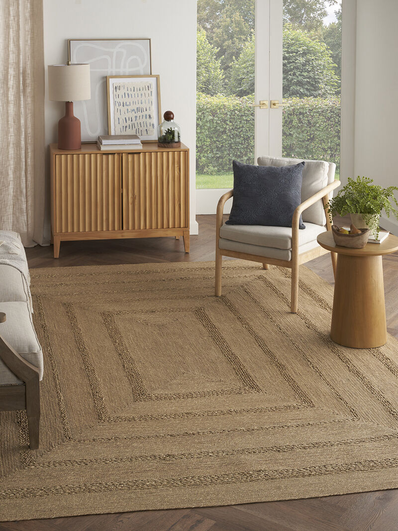 Natural Seagrass NSG01 Natural 6' x 9' Rug