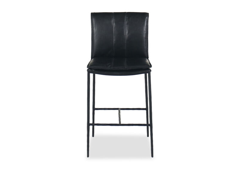 Mayer 26" Counter Stool in Jet Black