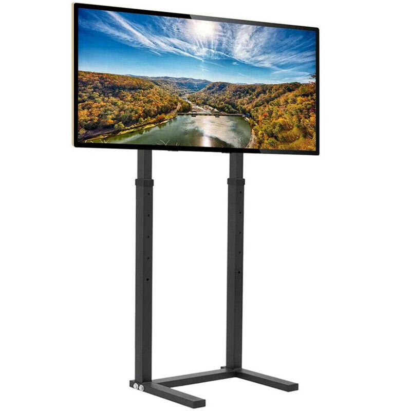 Extra Large Floor TV Stand, TV Mount Adjustable Height Free Standing for 32&rdquo;-65&rdquo; LED LCD Home Office image number 9