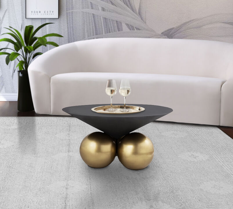 Meridian Furniture Naples Grey Cement Coffee Table