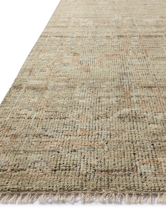 Abigail ABI05 Green/Multi 7'9" x 9'9" Rug by Magnolia Home by Joanna Gaines x Loloi