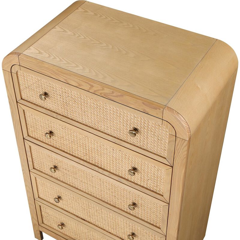Meridian Furniture Siena Natural Chest