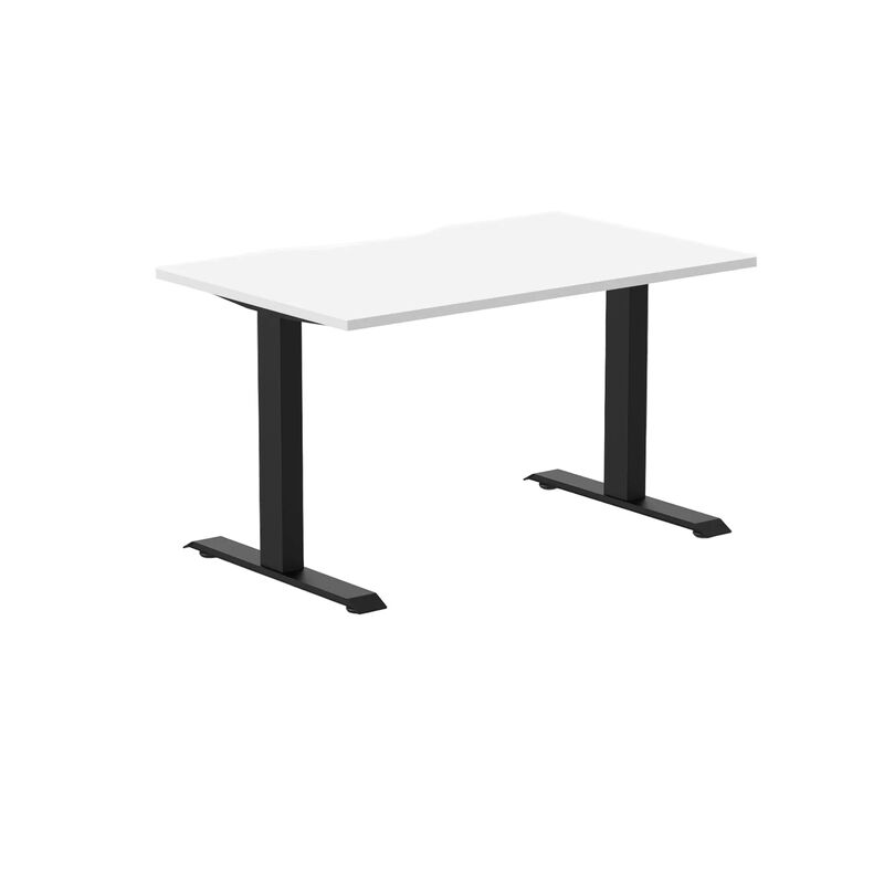 Desky Zero Scalloped Laminate Office Desk image number 0