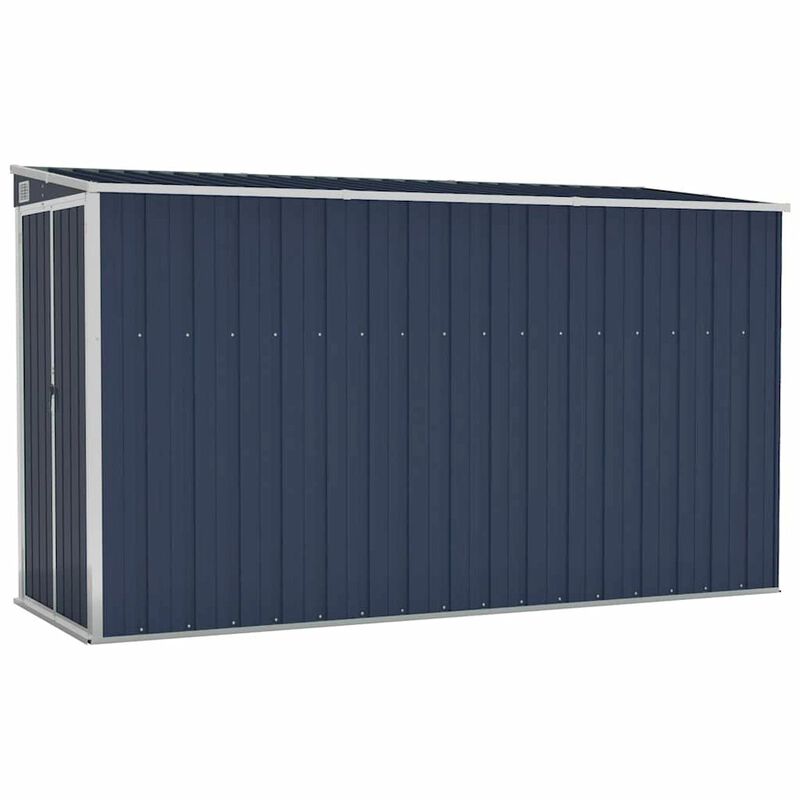 Garden Shed Anthracite Galvanized steel, metal Medium Garden Shed