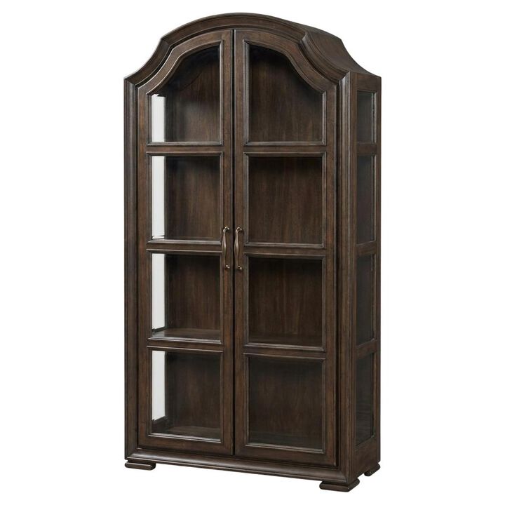 Liberty Furniture Providence Park Bunching Display Cabinet for Dining Room - Chateau Brown