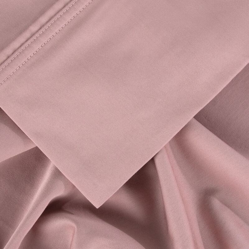 Hyper-Cotton Split King Sheet Set - Blush