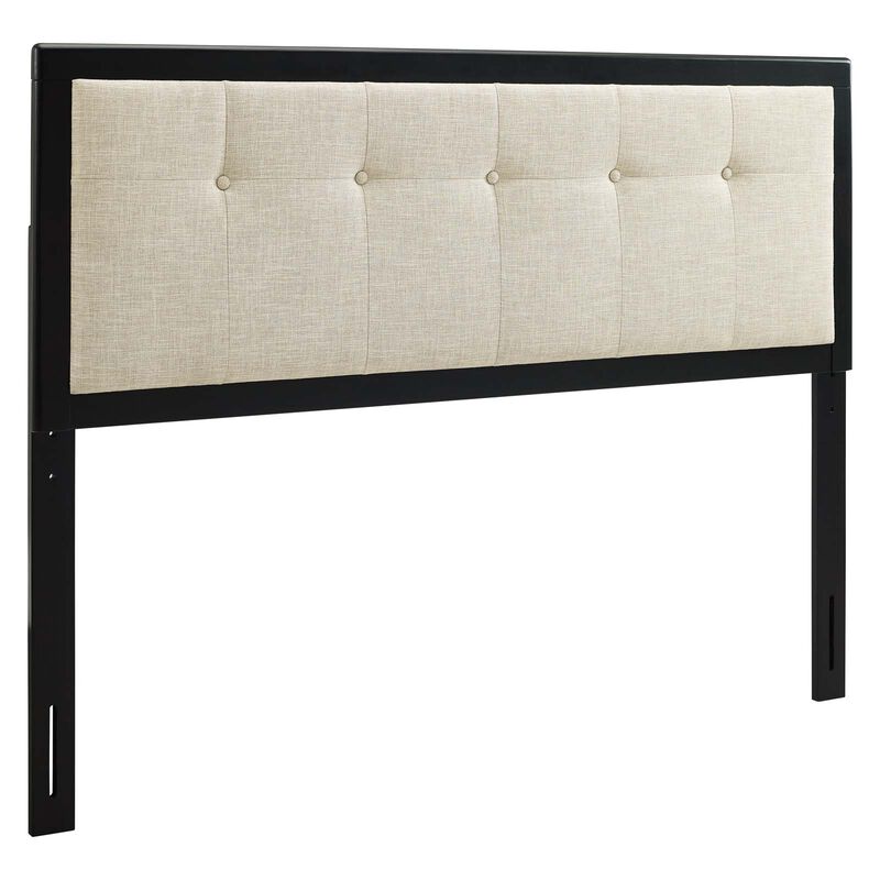 Modway - Draper Tufted Queen Fabric and Wood Headboard image number 0