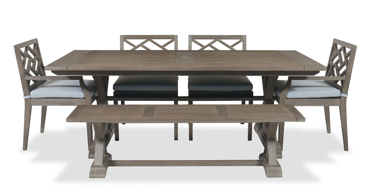 Maldives 6-pc Patio Dining Set