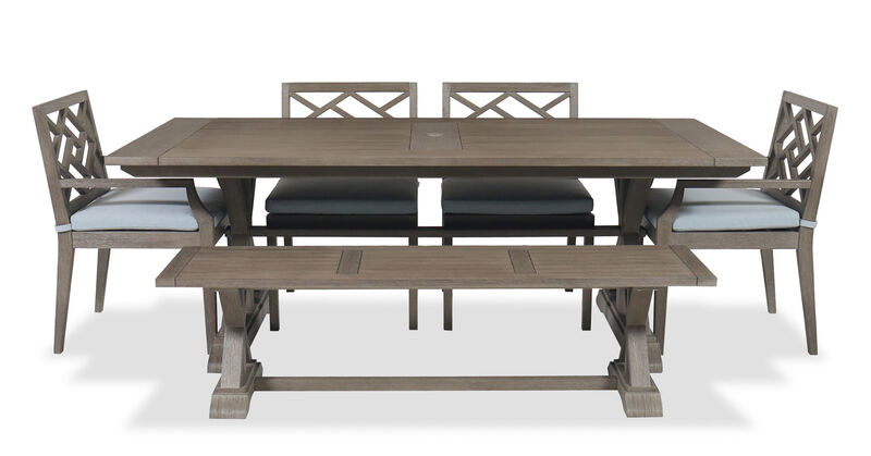 Maldives 6-pc Patio Dining Set image number 0
