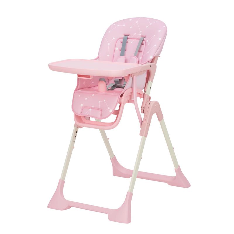 Adjustable Collapsible Baby High Chair &ndash; Reclining Backrest, Footrest, Removable Tray, Fast Folding for Babies & Toddlers image number 0
