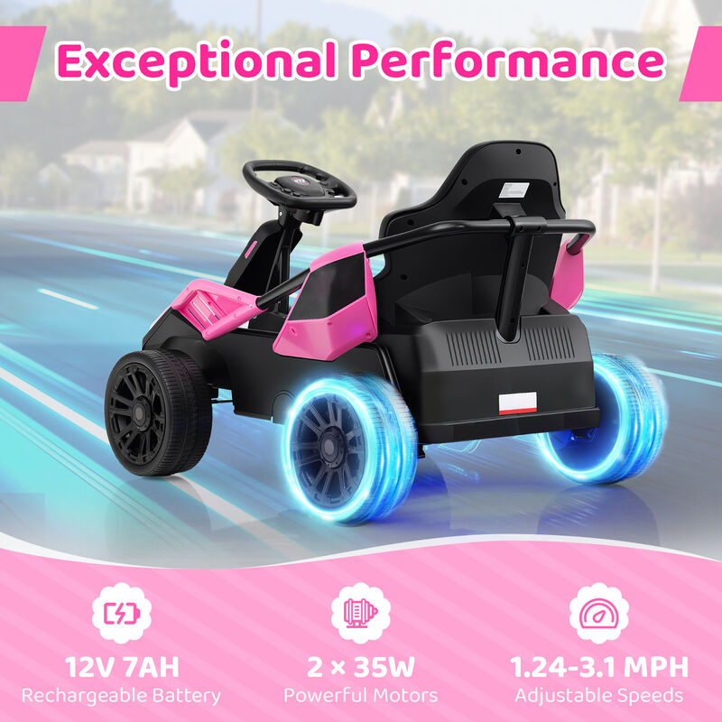 12V Electric Ride-On UTV for Big Kids with Remote Control and Music image number 6