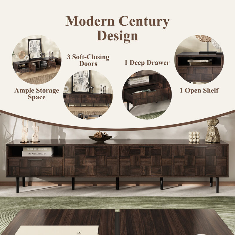 Huxdor TV Stand image number 5