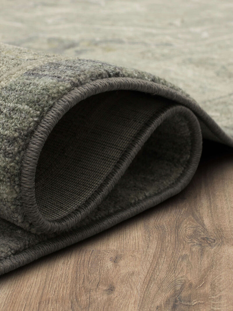 Adalia Kumra Dark gray 10' X 14' Rug