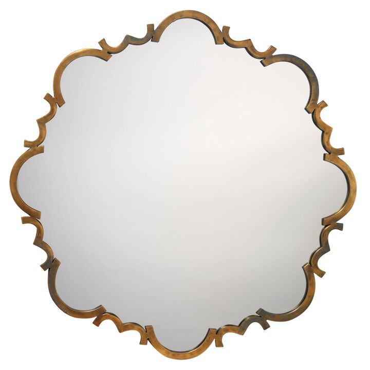 Saint Albans Steel Mirror