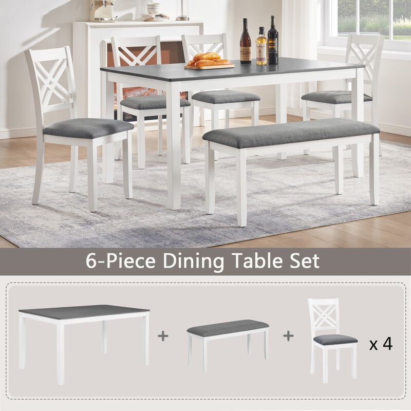 Sasfri 6 Piece Kitchen Dining Set image number 5
