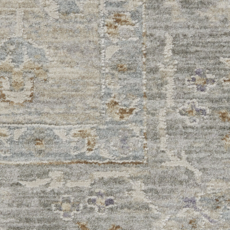 HomeRoots Floral Power Loom Area Rug image number 0