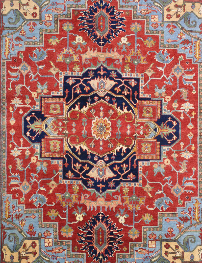 Pasargad Home Serapi Hand-Knotted Wool Area Rug image number 2