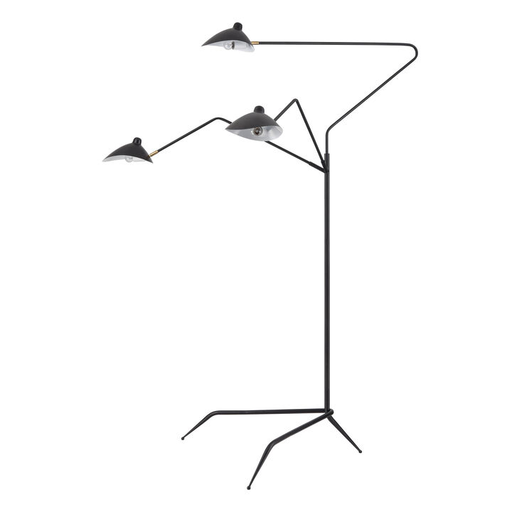 Risley 81.5'' High 3-Light Floor Lamp